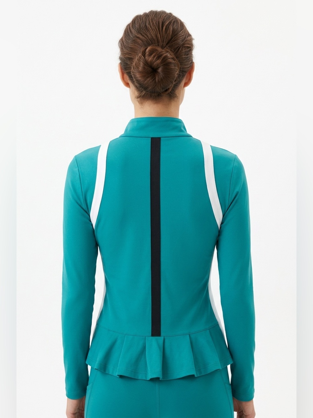 Pure lime zip up sports cardigan